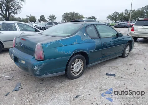 2000 Chevrolet Monte Carlo Ls из США, поврежденный, VIN 2G1WW12E1Y9165542